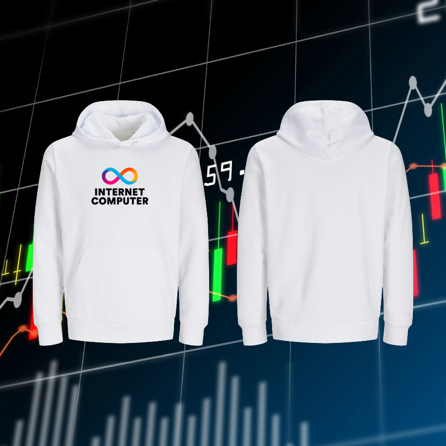internet computer hoodie for blockchain users!