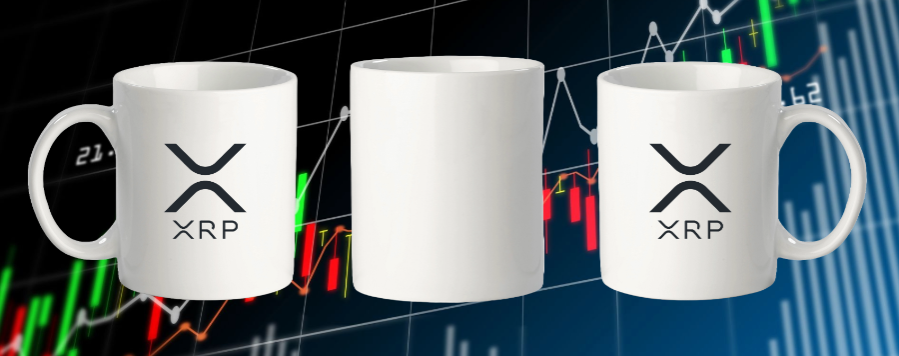 XRP coffee cup for crypto traders