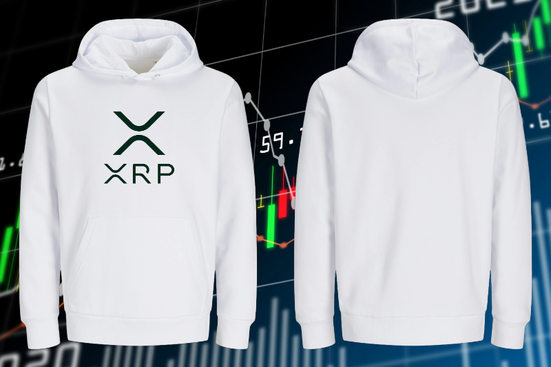 XRP hoodie for crypto traders