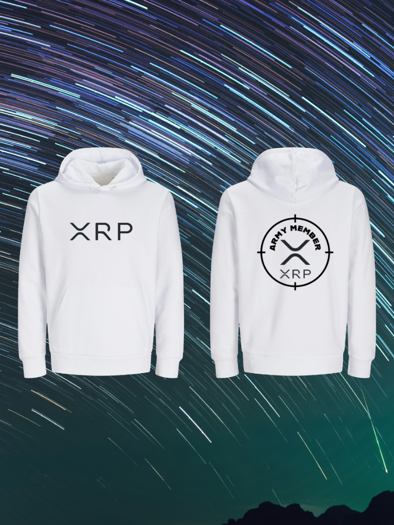 XRP hoodie for crypto traders