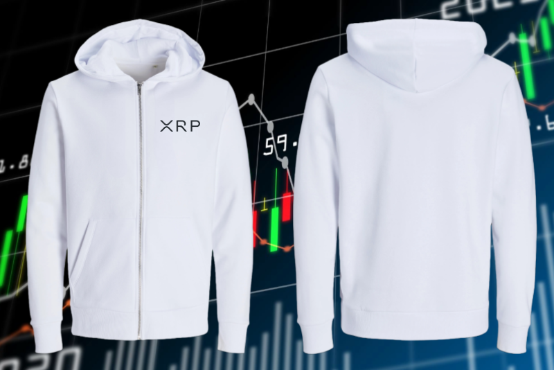 XRP hoodie for crypto traders