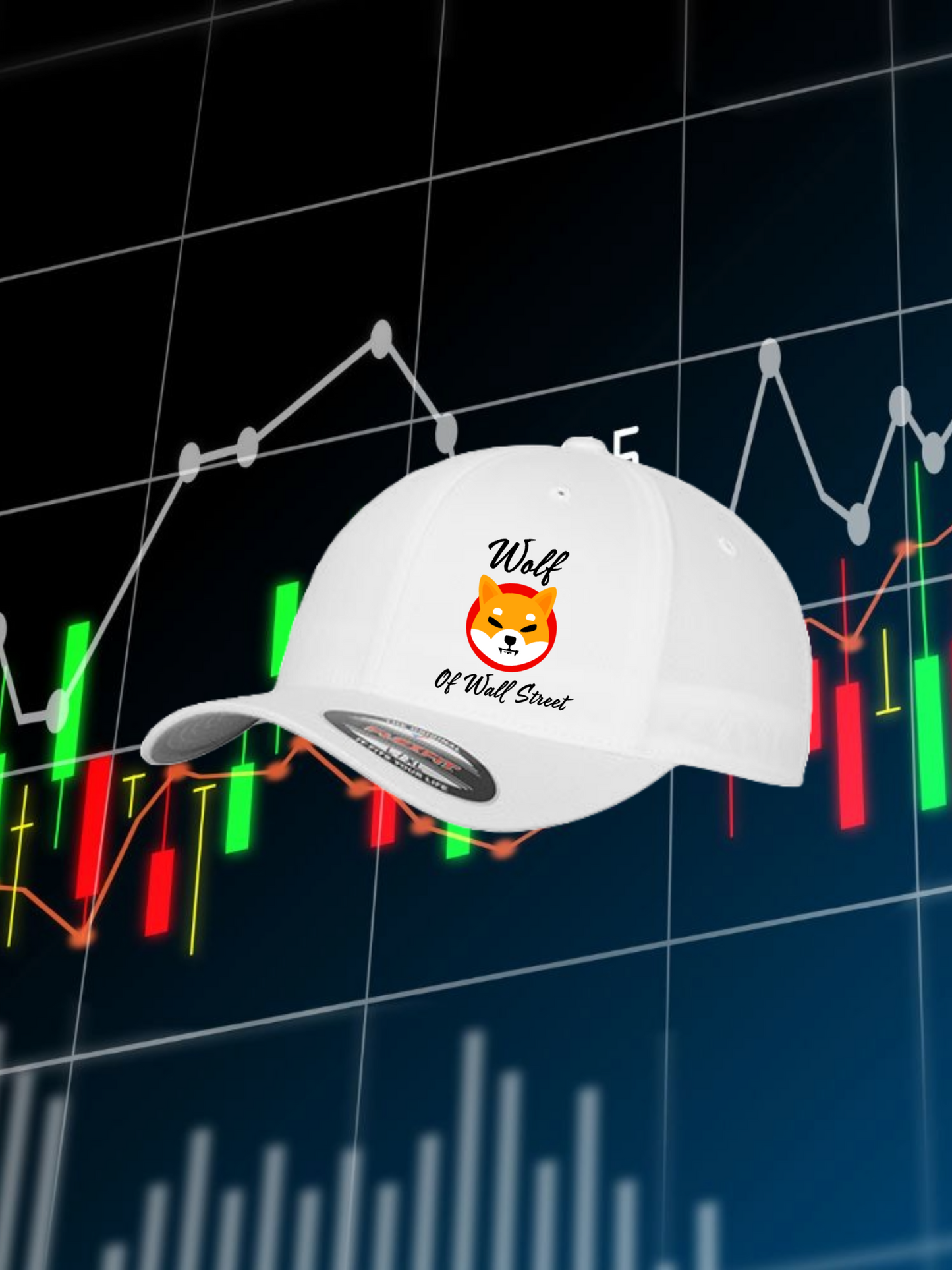 Crypto Flexfit Cap - Woof of Wallstreet Edition