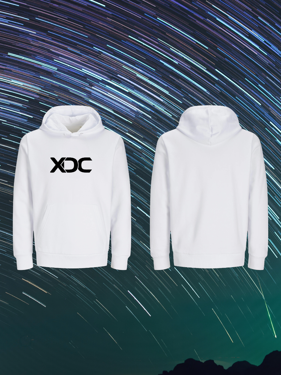 XDC hoodie with sleek crypto design