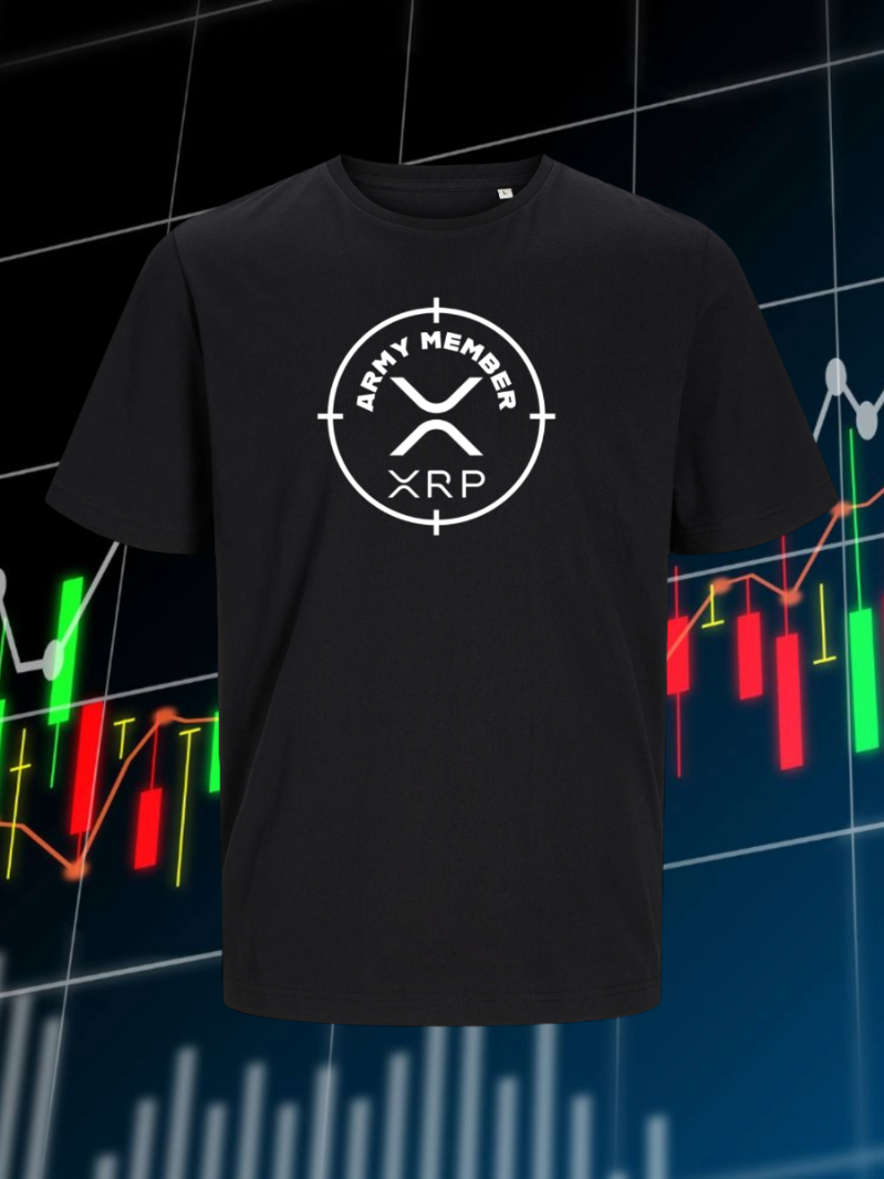 XRP t-shirt for digital asset supporters