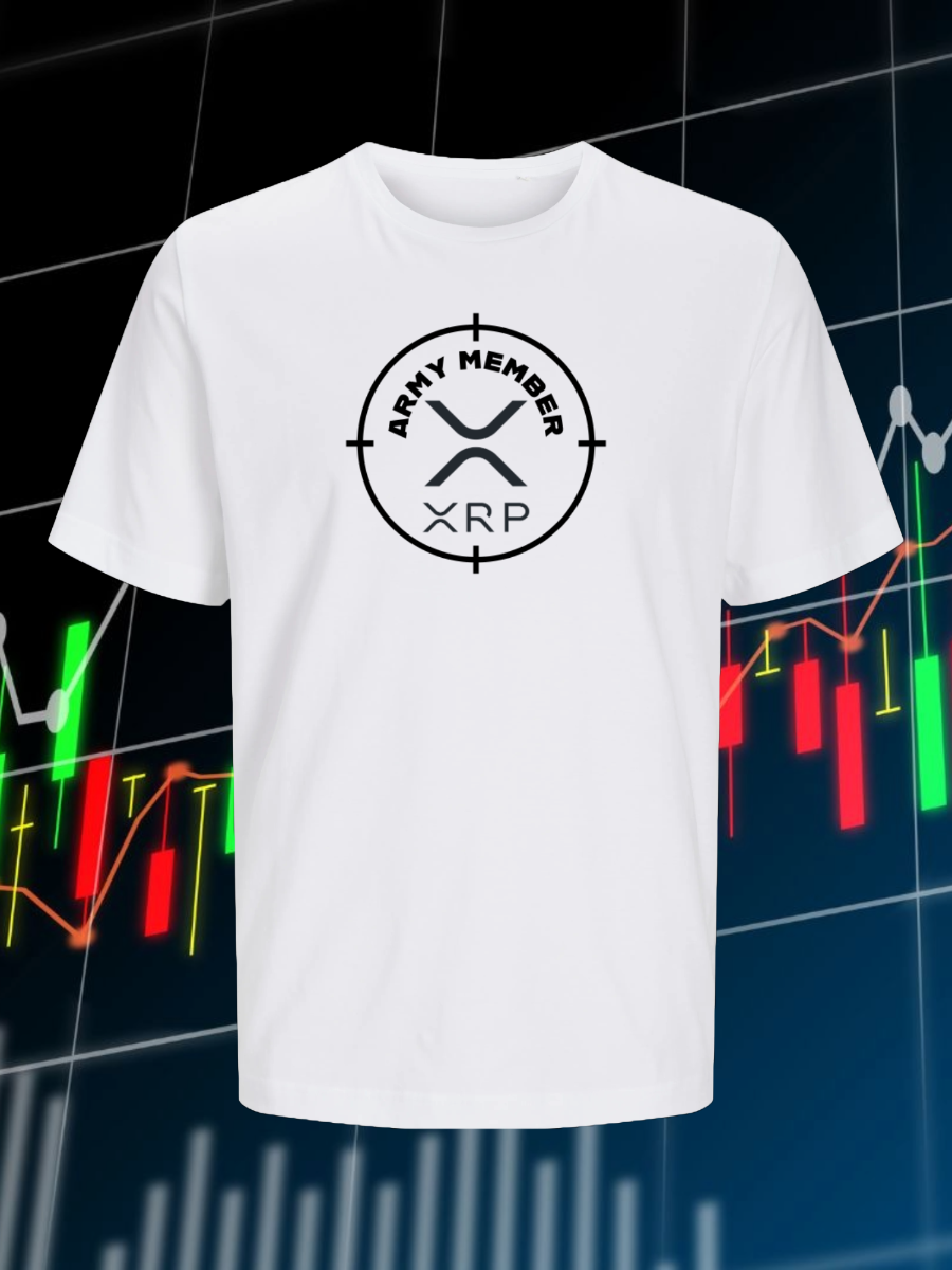 XRP t-shirt for digital asset supporters